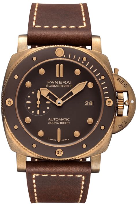 Panerai Submersible Bronzo PAM 968 47mm Automatic .